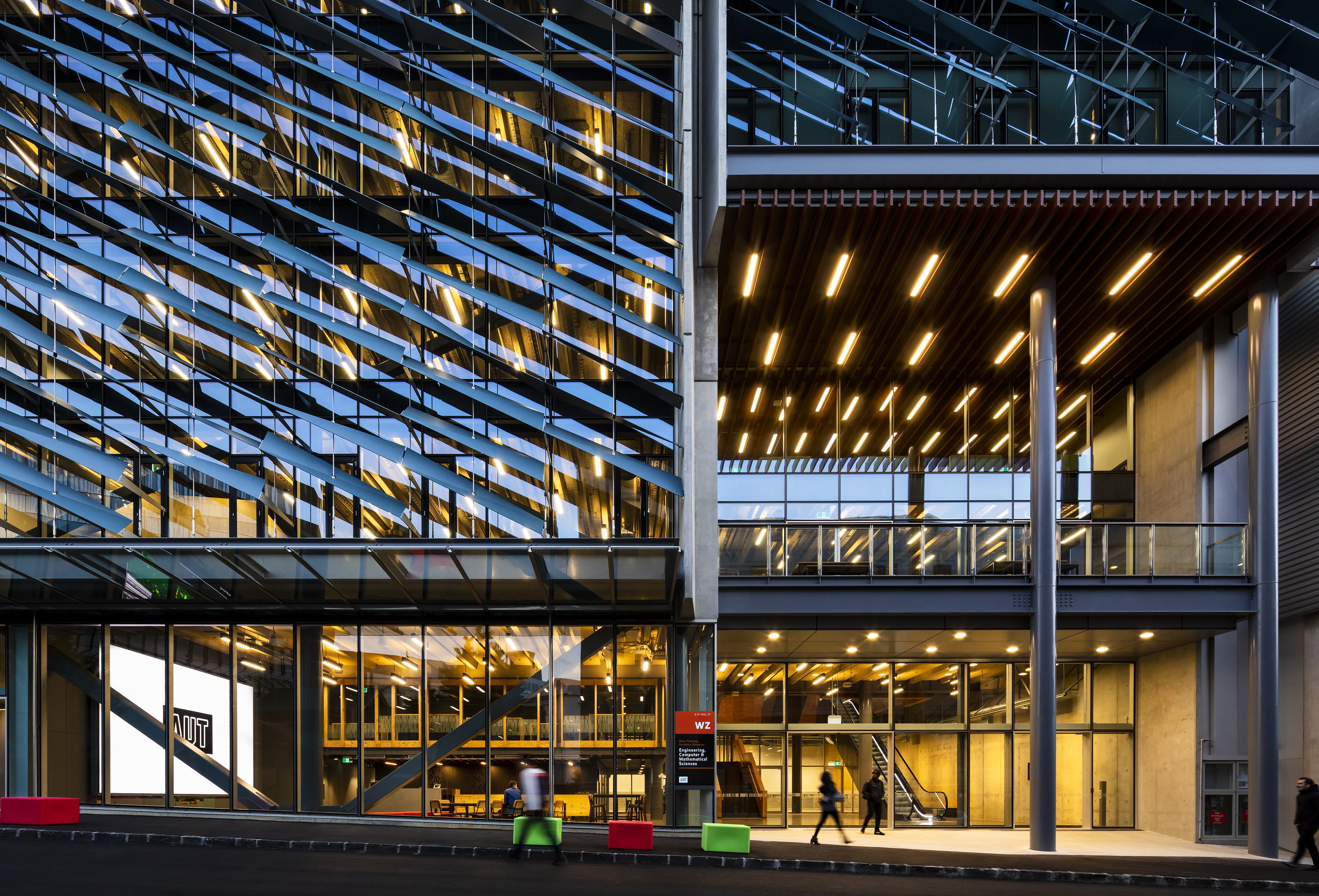 Ngā Wai Hono, AUT School of Engineering, Computer and Mathematical Sciences (ECMS) Building
