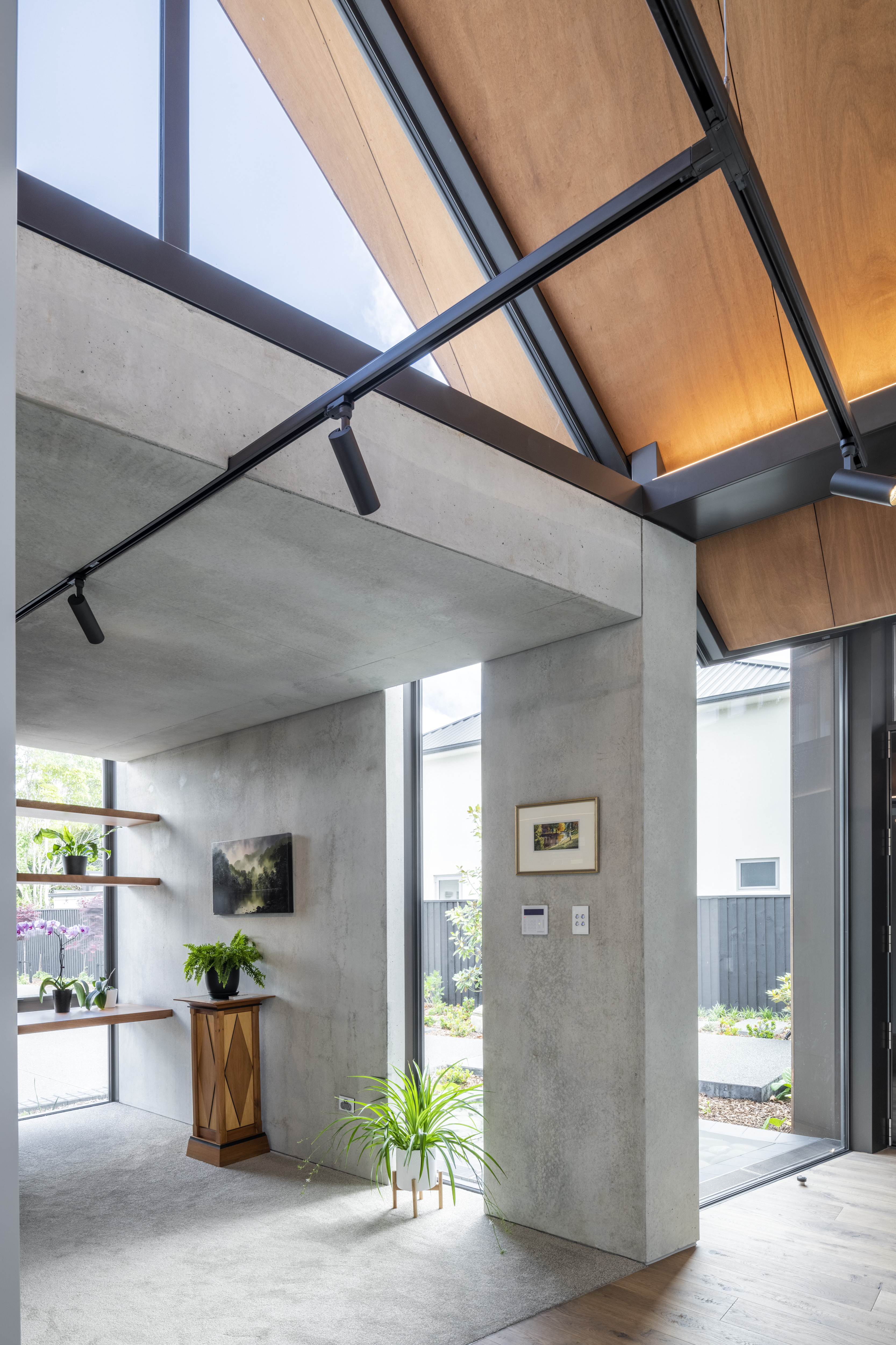 Concrete Copper Home