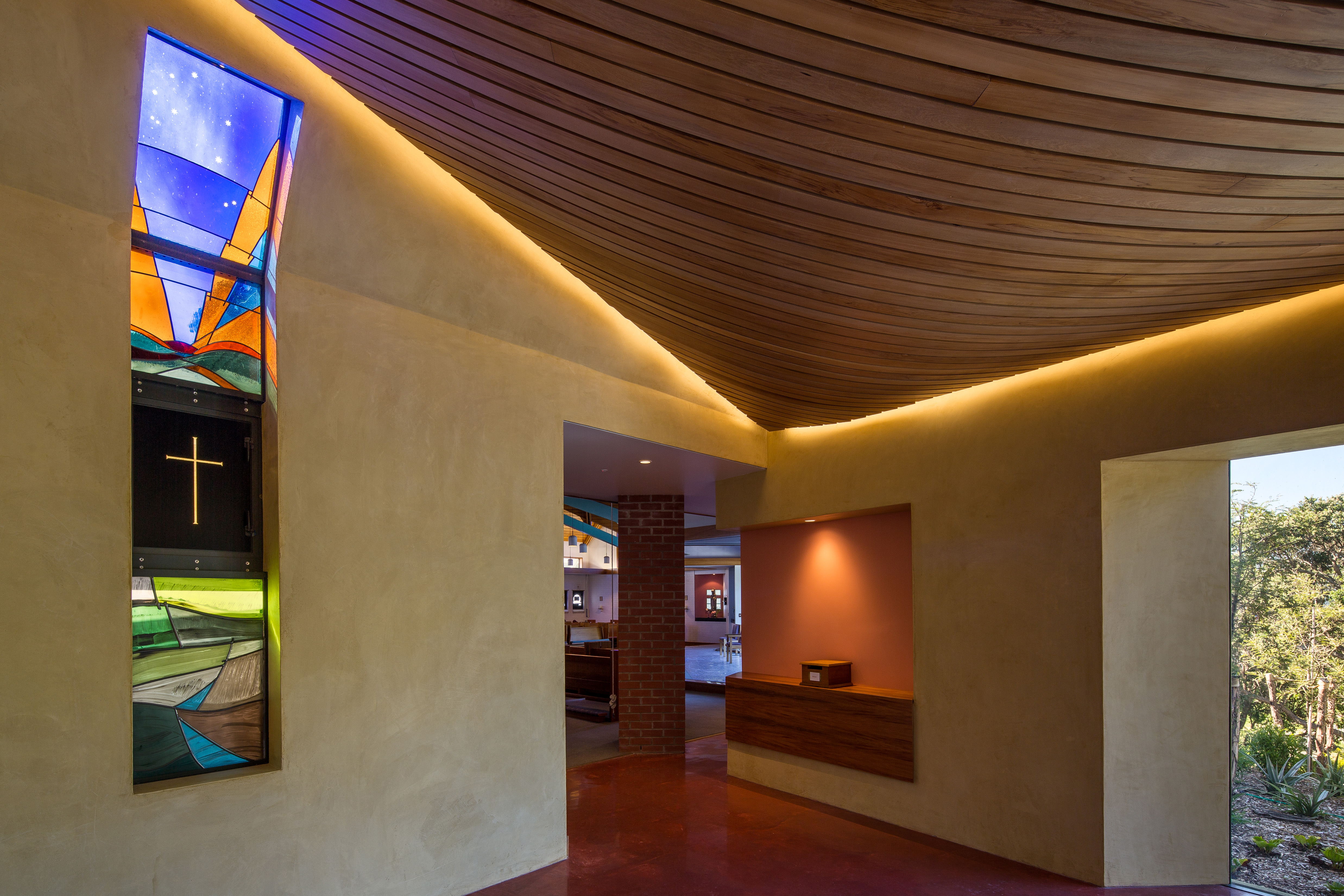 Chapel For Mother Aubert_View towards chapel_9 of 10