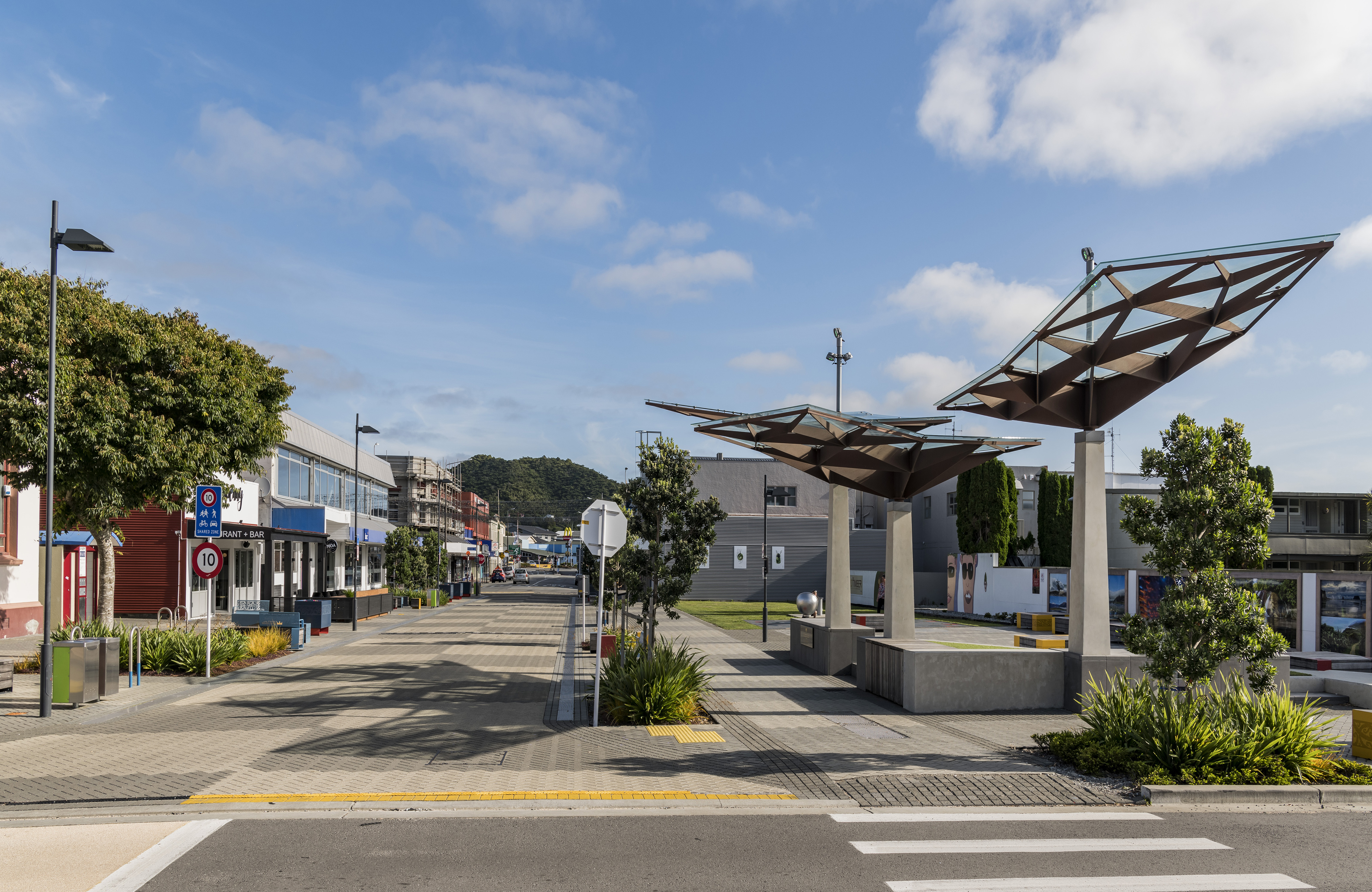 Tainui Street and Town Square