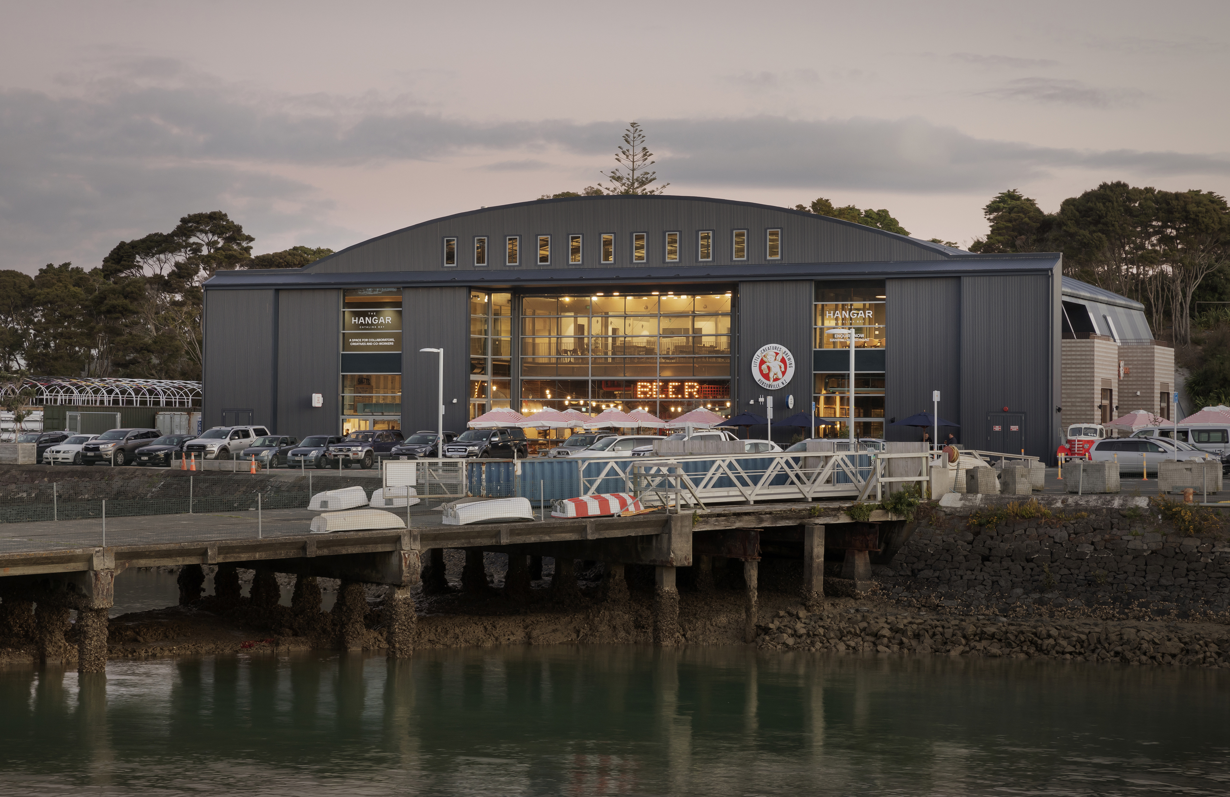 Sunderland Hangar at Catalina Bay