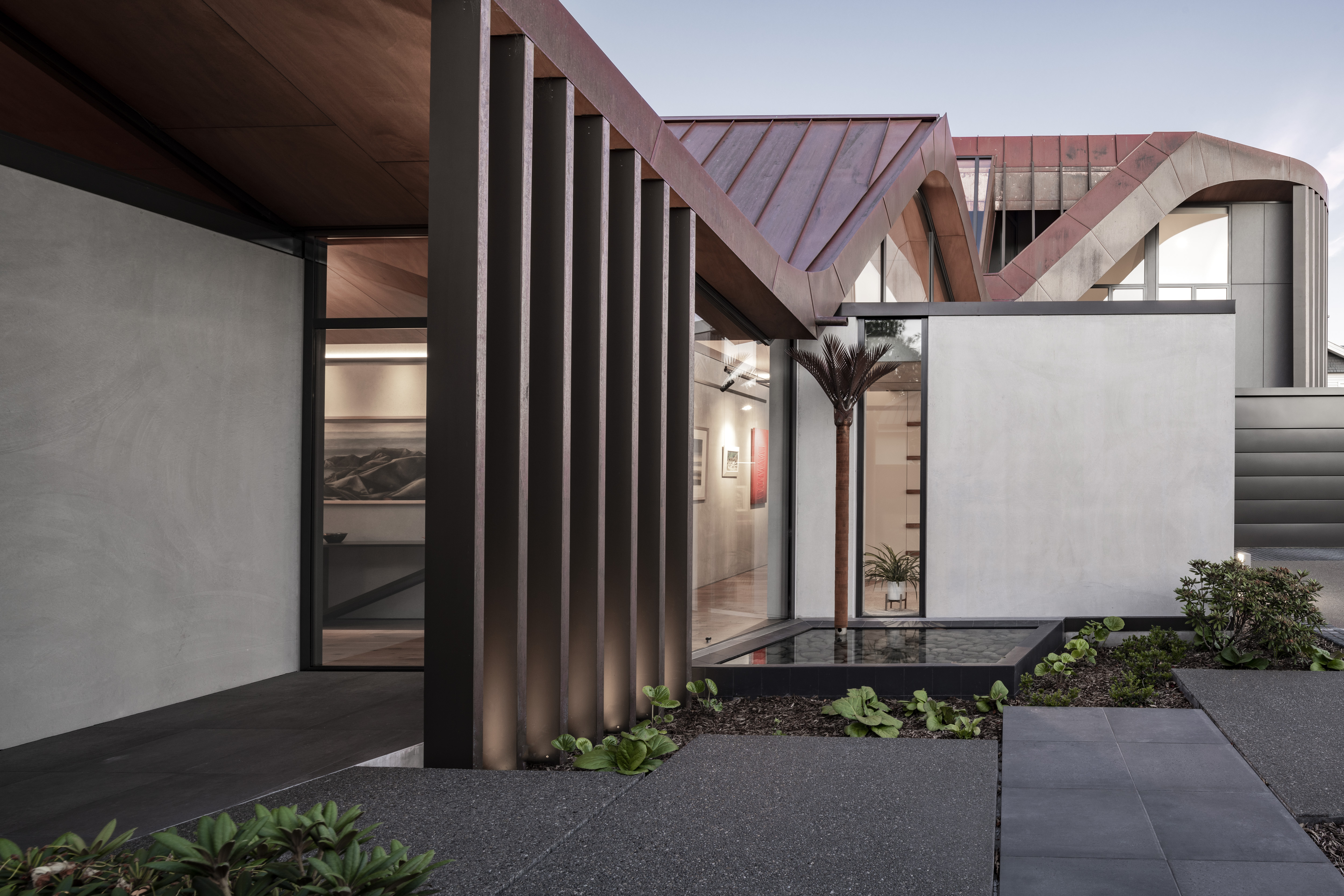 Concrete Copper Home