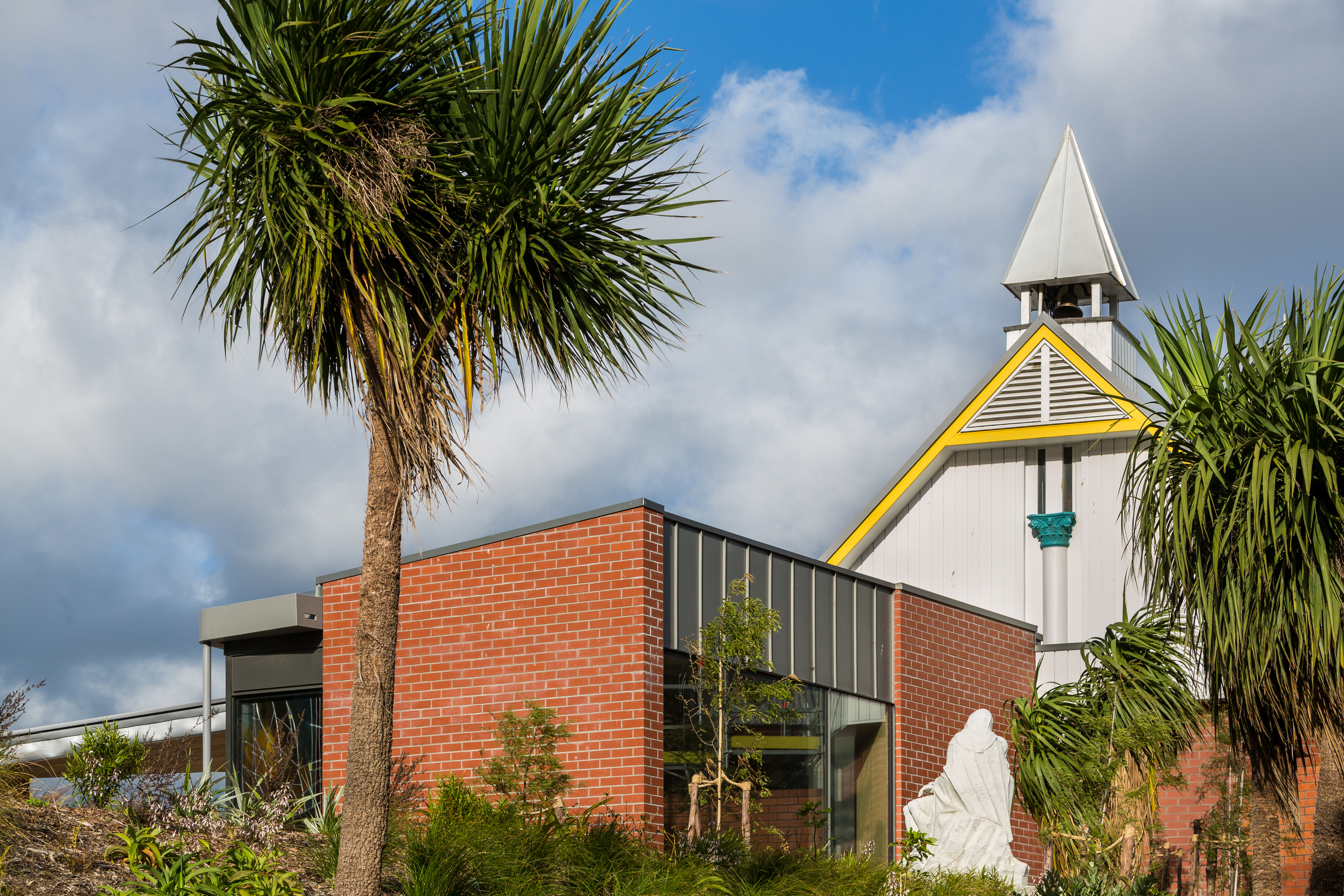 Chapel For Mother Aubert_View through plantings4 of 0