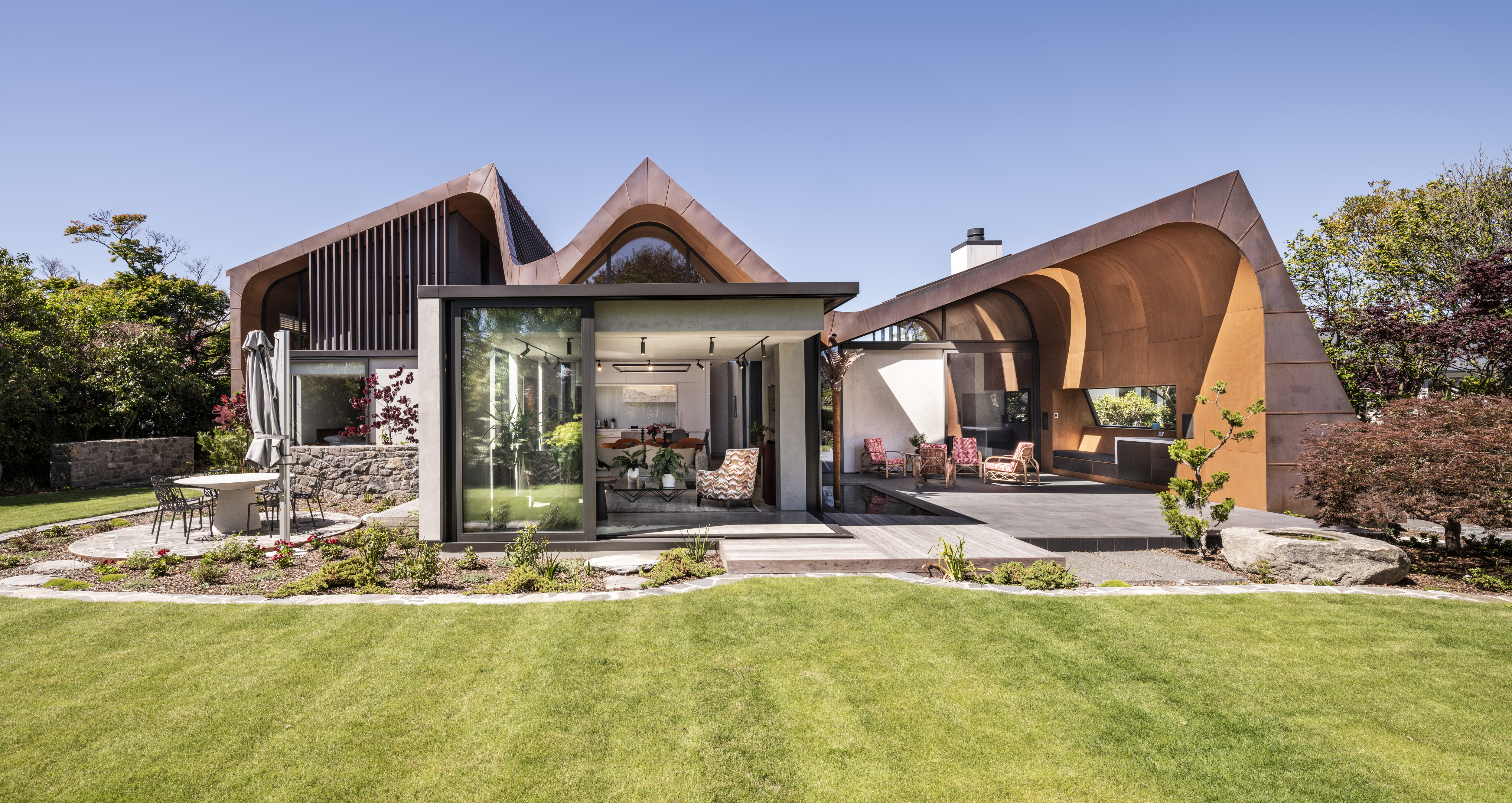 Concrete Copper Home