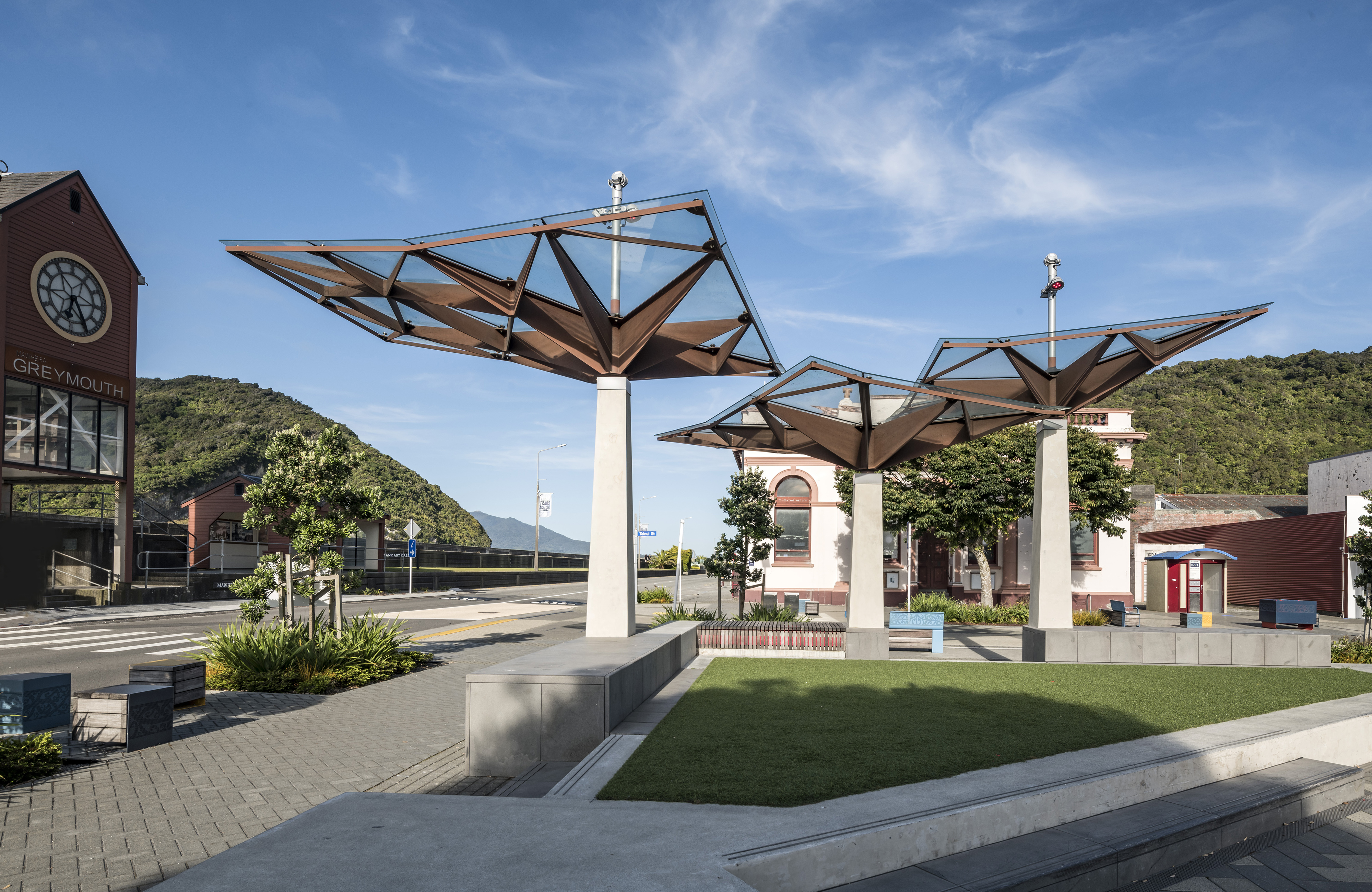 Tainui Street and Town Square