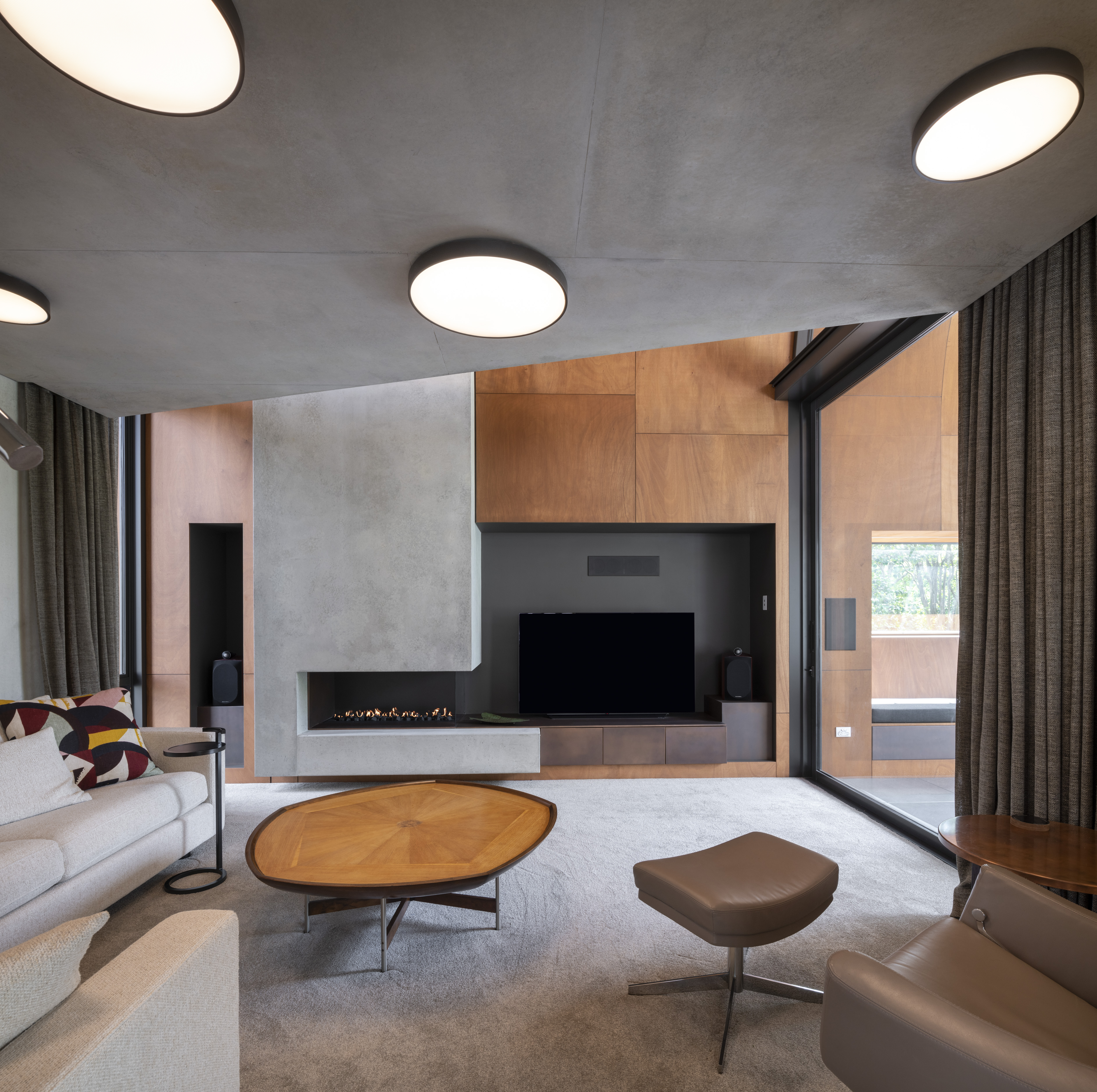 Concrete Copper Home