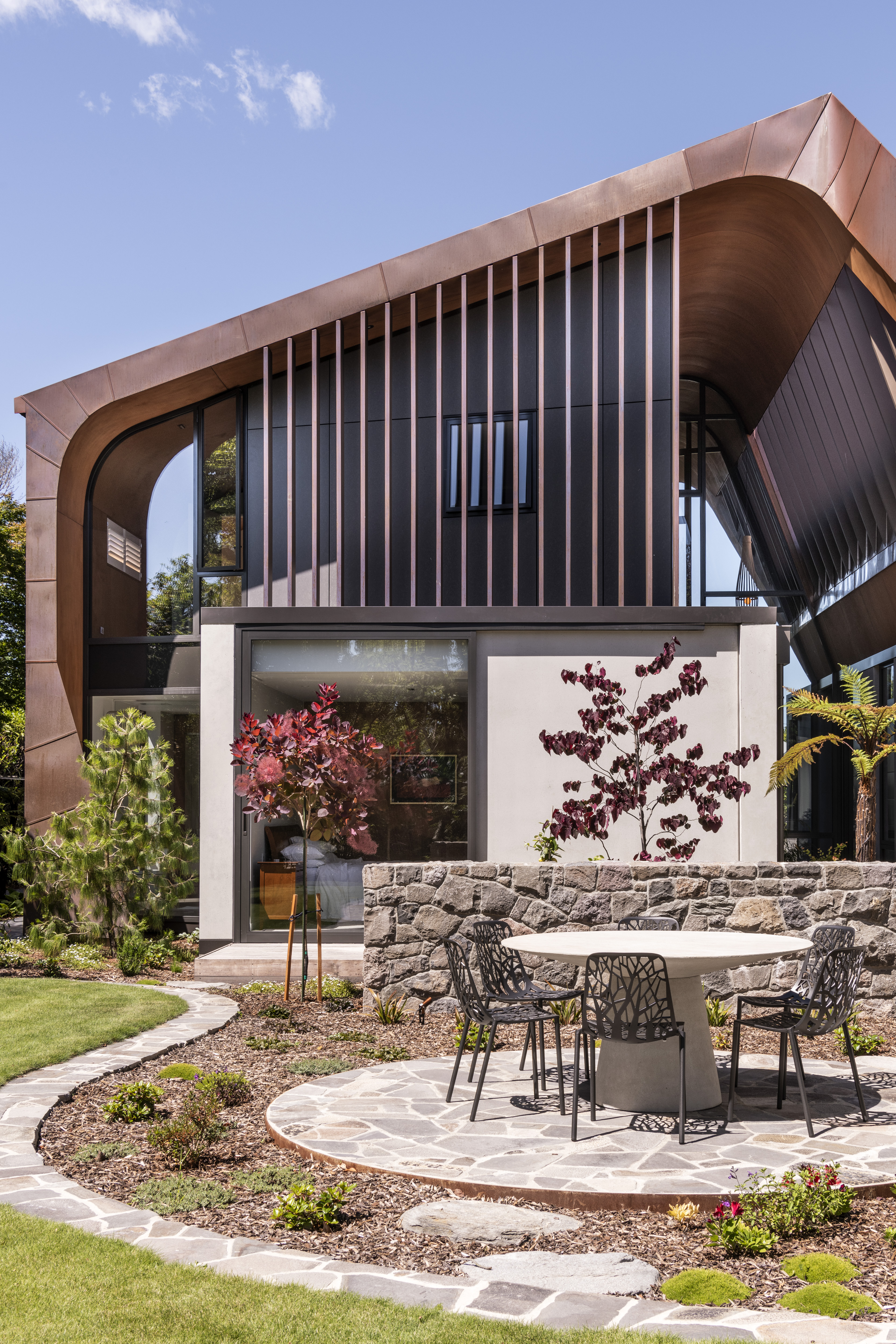 Concrete Copper Home