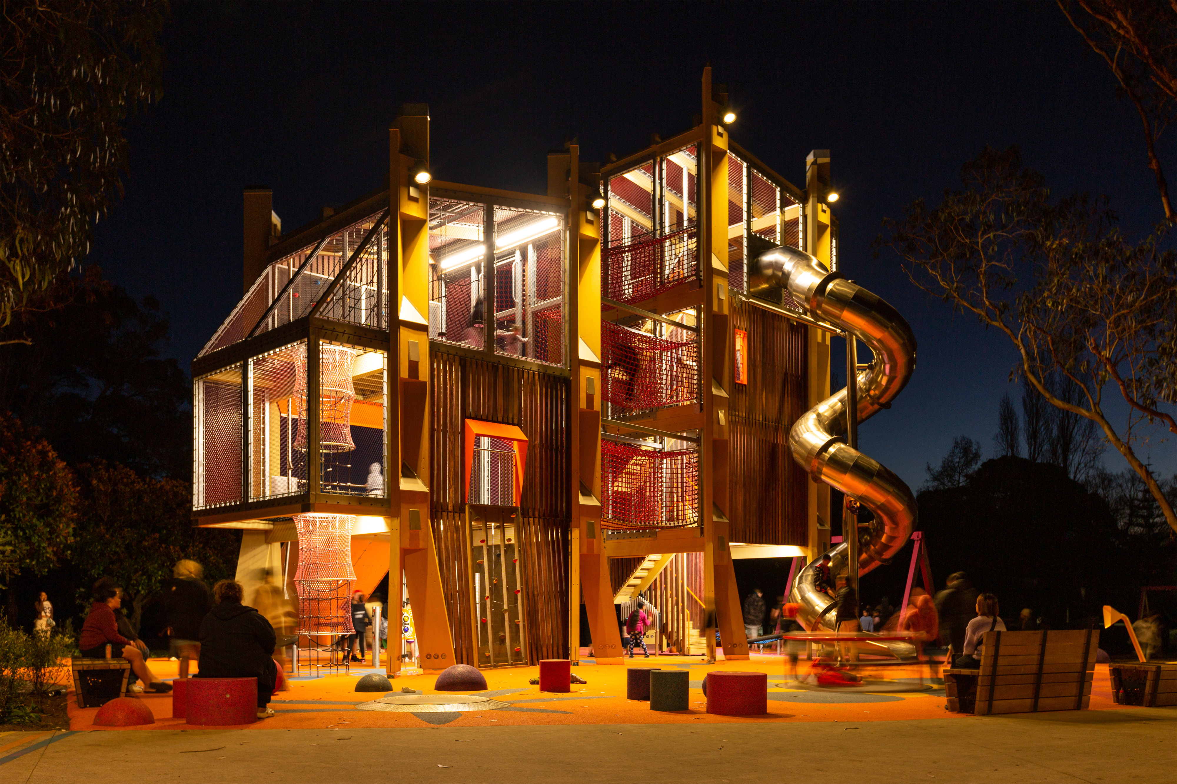 Hayman Park Playground: Playtower & Kiosk