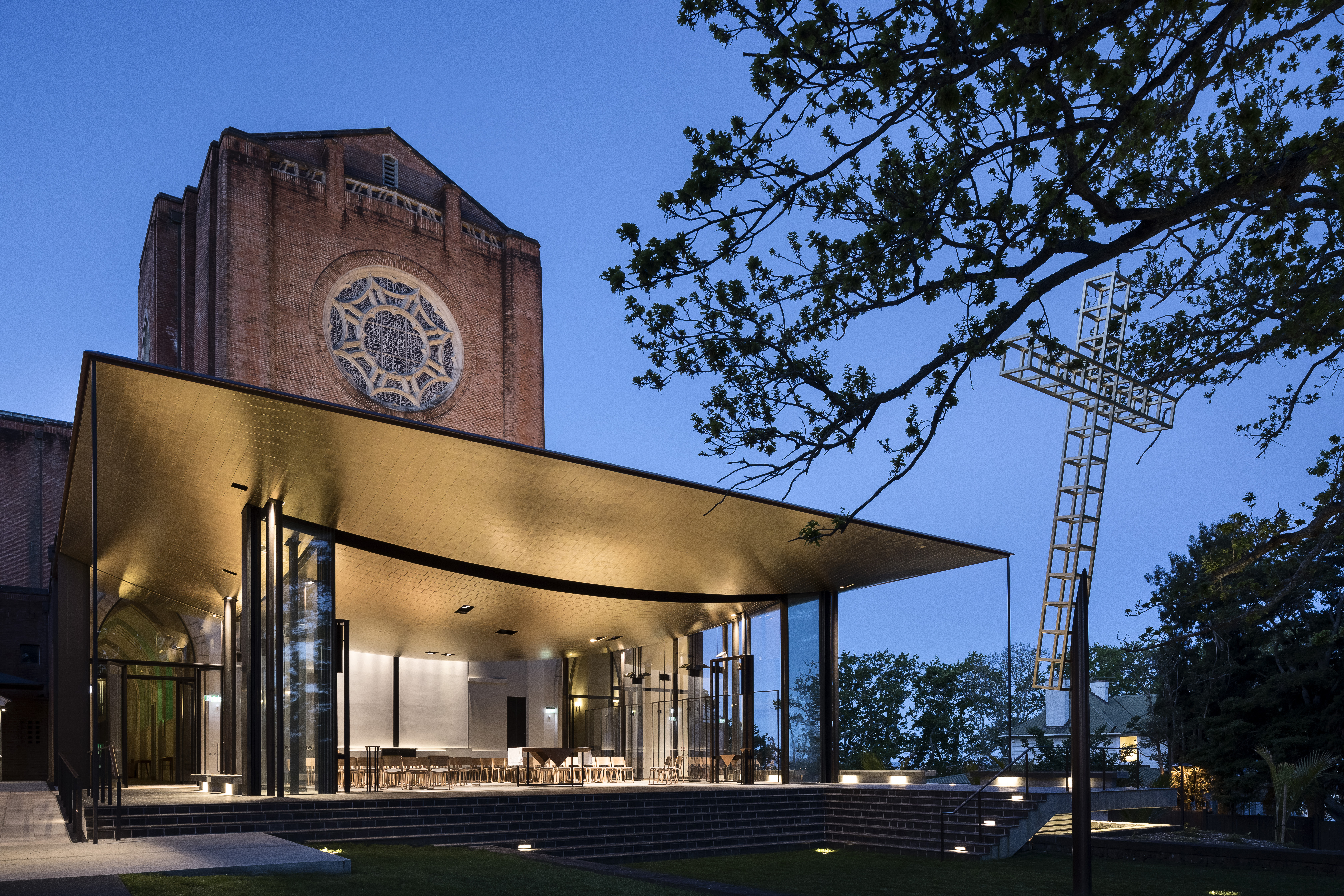 Bishop Selwyn Chapel_Exterior Evening_5 of 9.jpg