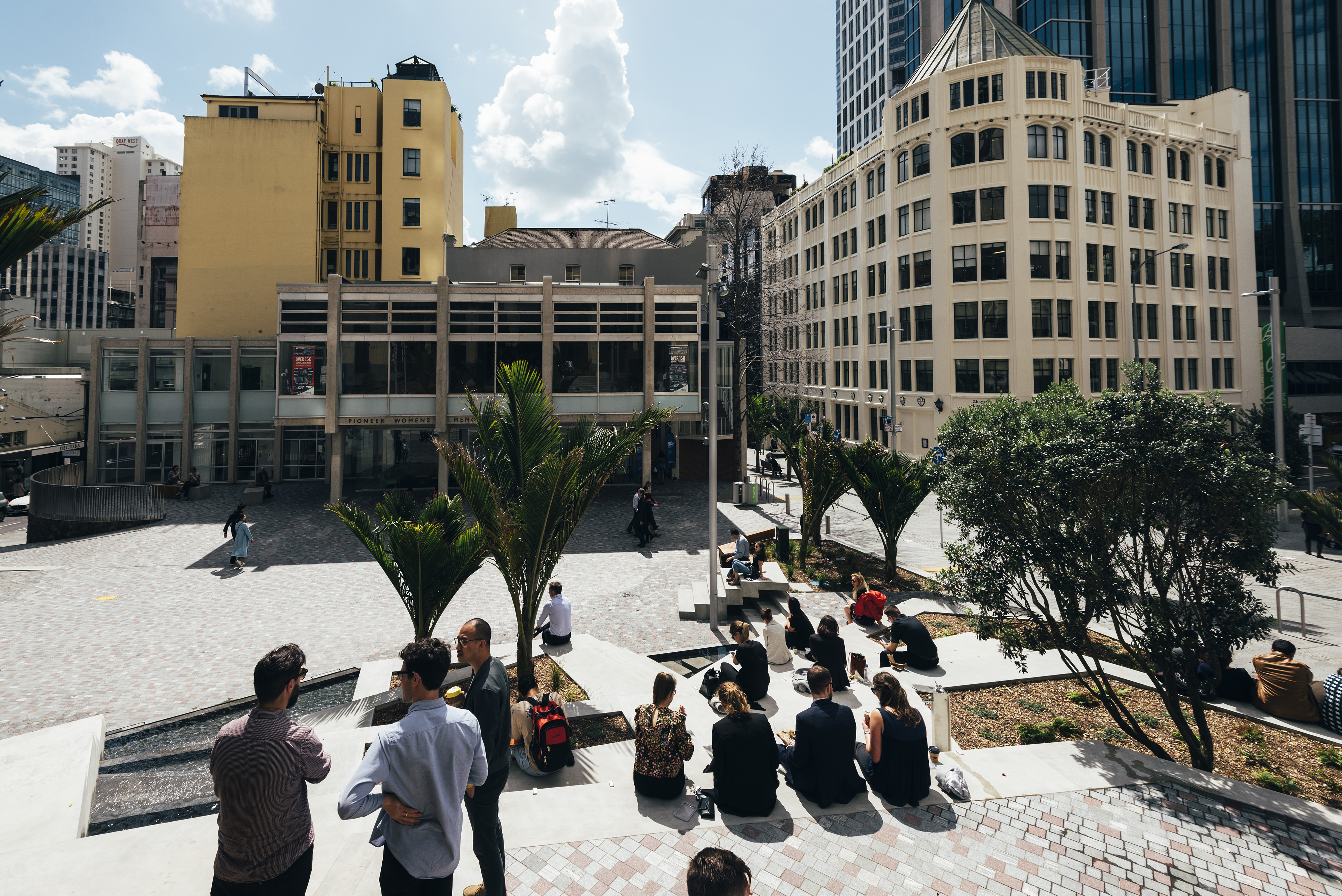 Ellen Melville Centre and Freyberg Place