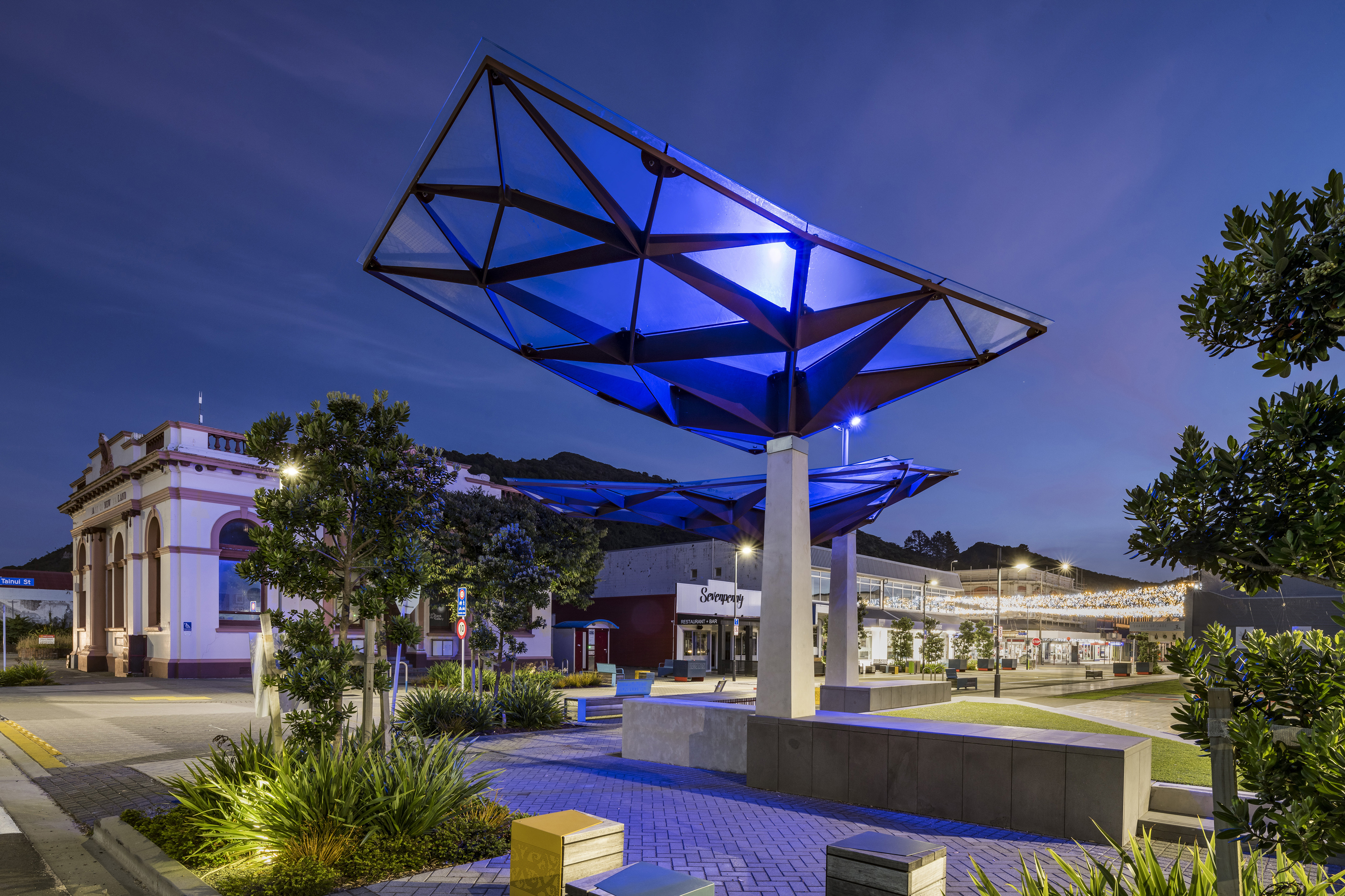 Tainui Street and Town Square