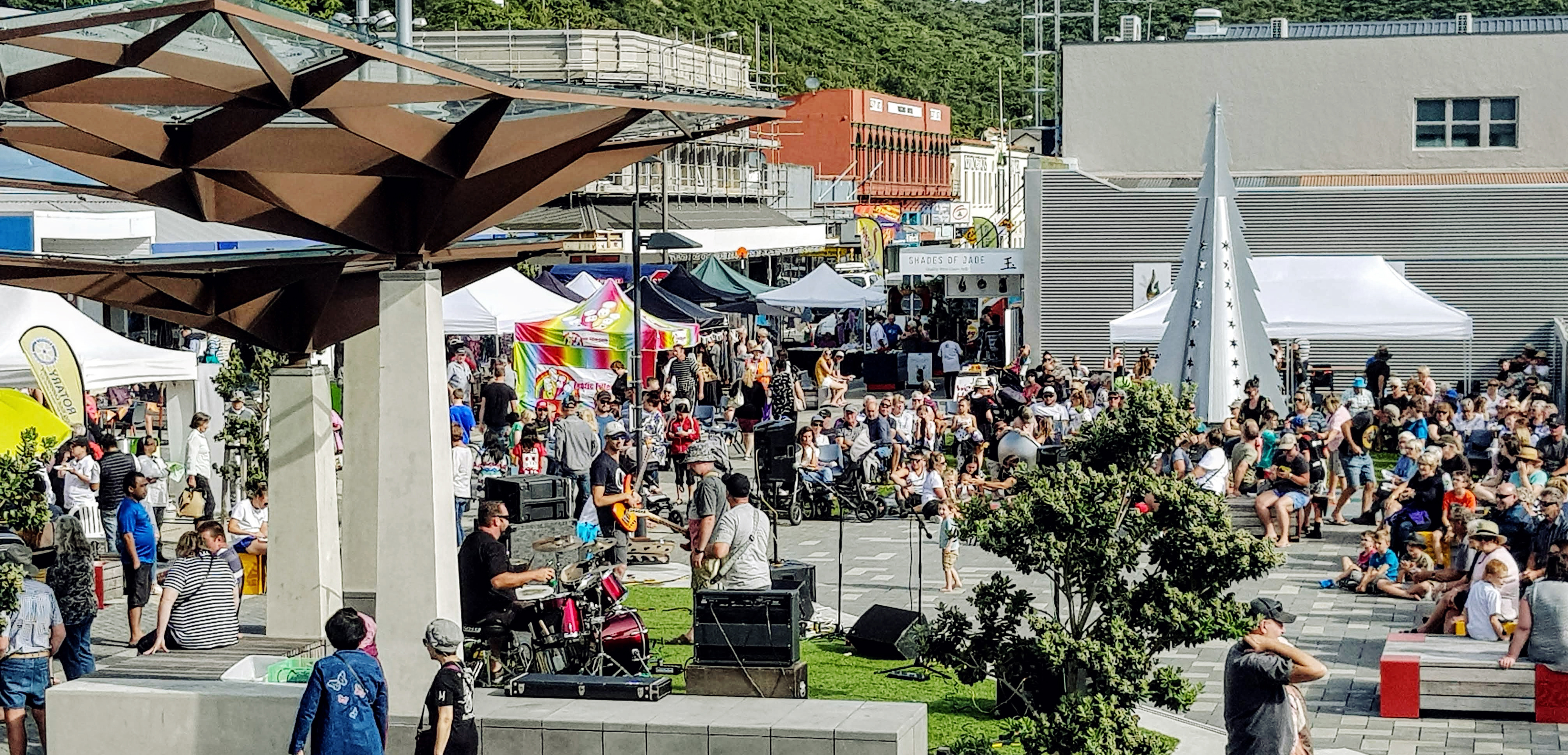 Tainui Street and Town Square