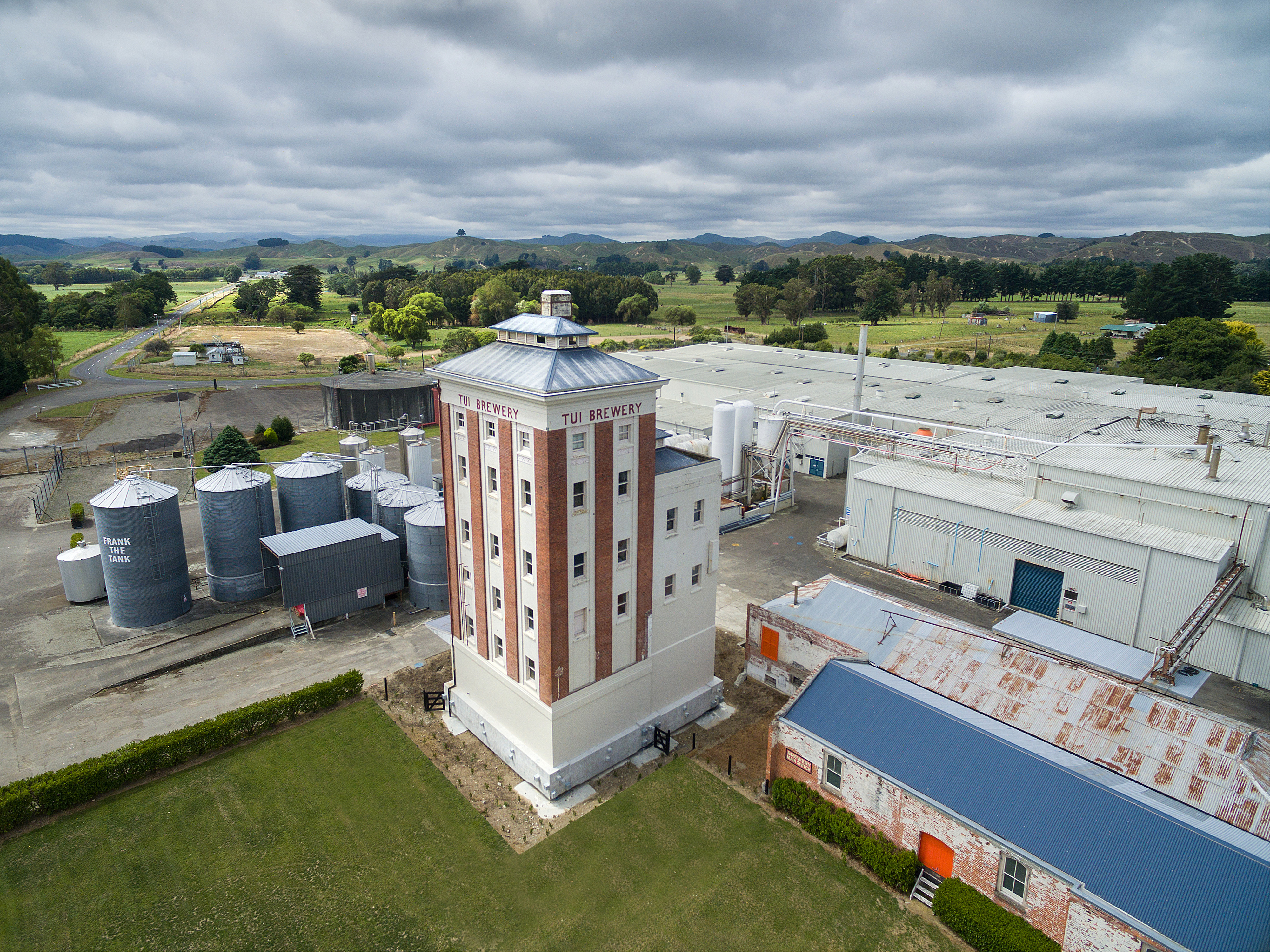 Tui Brewery Tower Strengthening