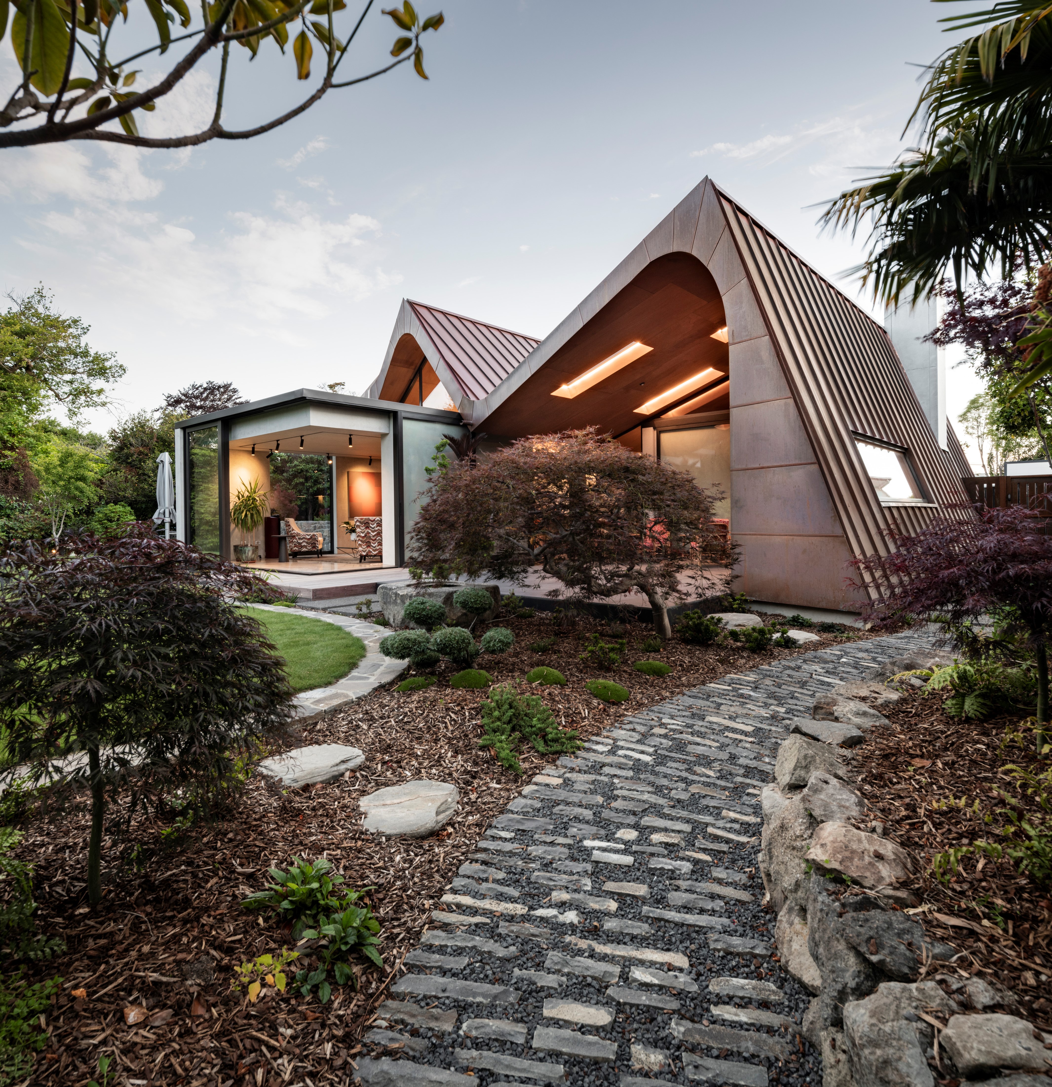 Concrete Copper Home