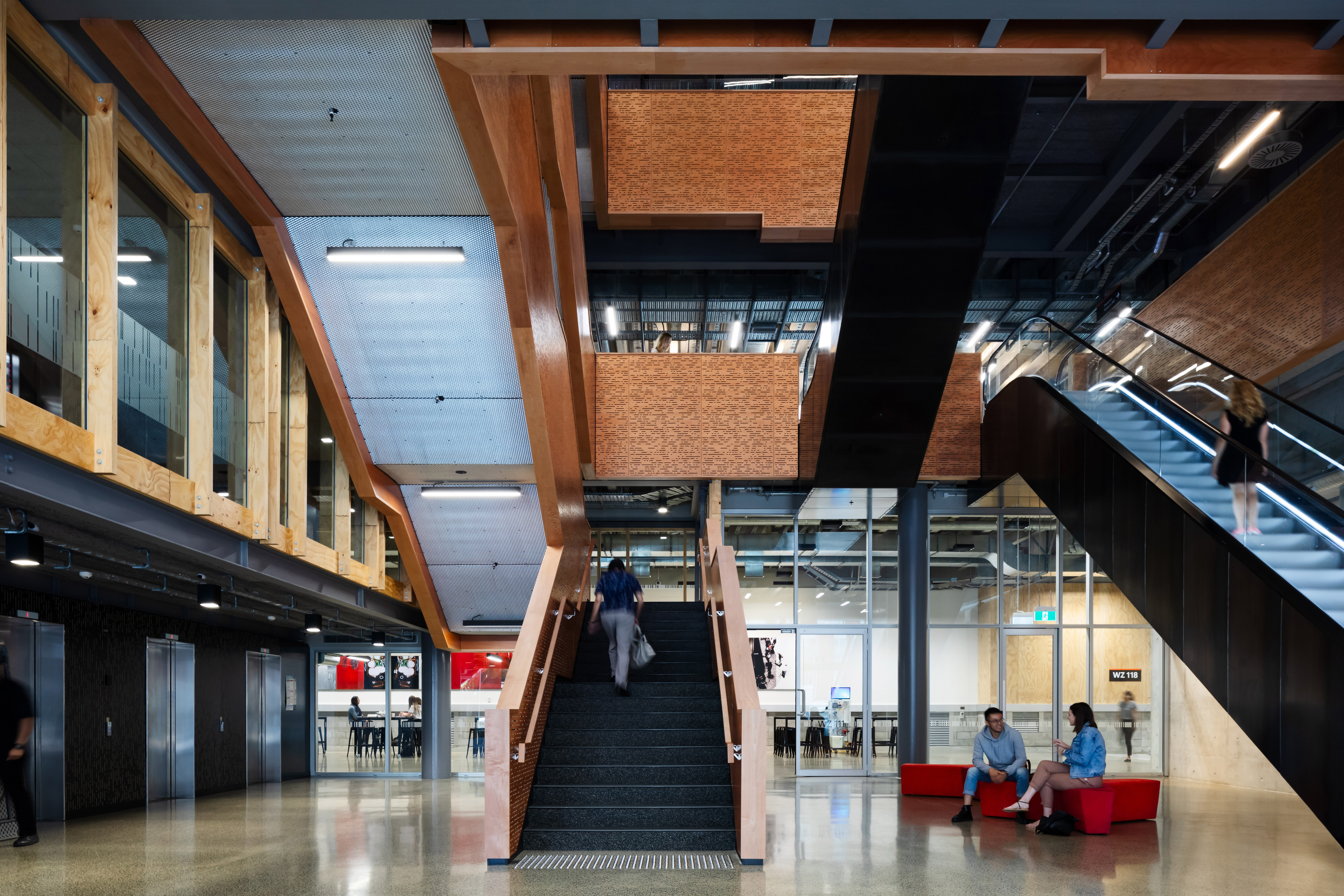 Ngā Wai Hono, AUT School of Engineering, Computer and Mathematical Sciences (ECMS) Building