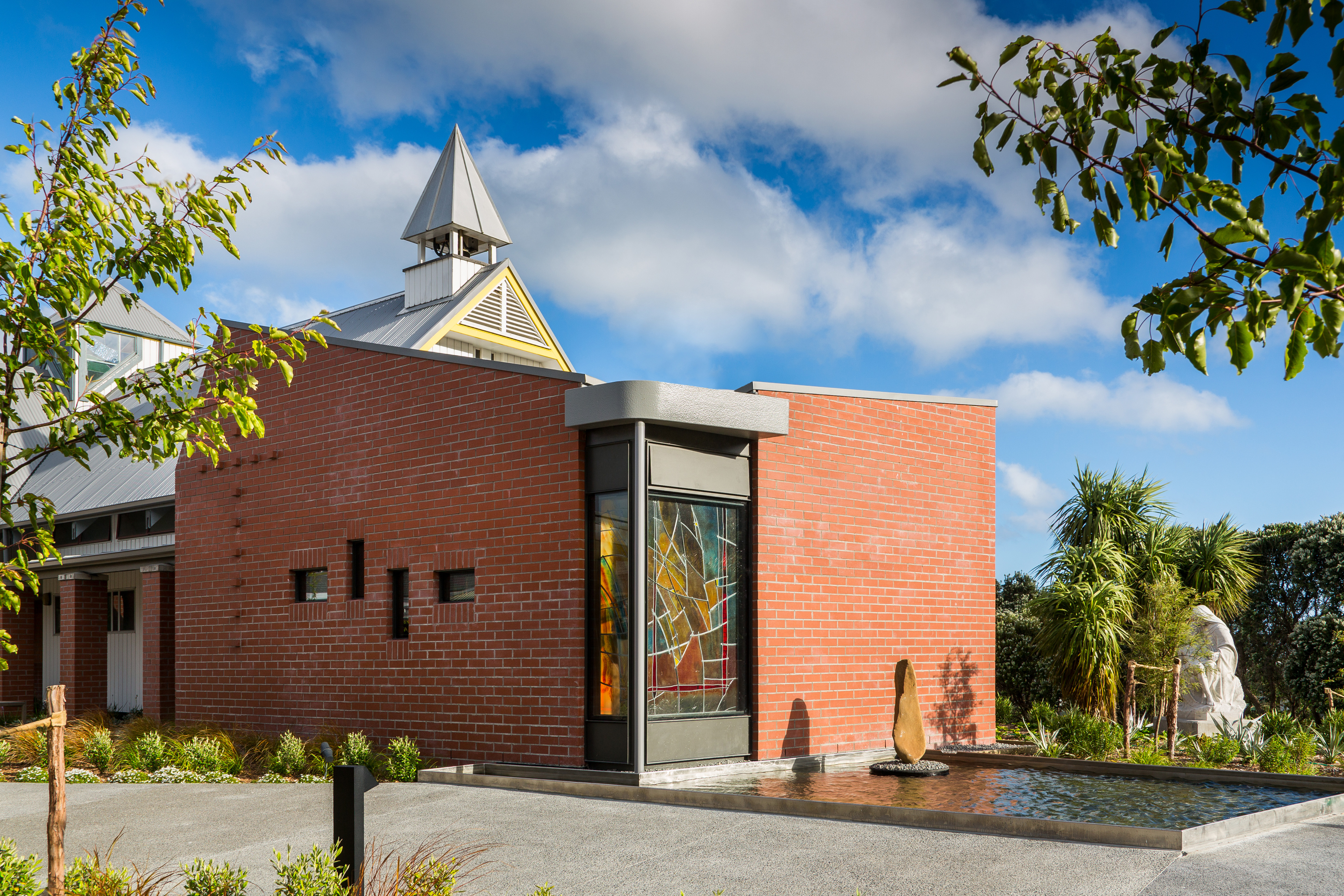 Chapel For Mother Aubert_View from courtyard_3 of 10