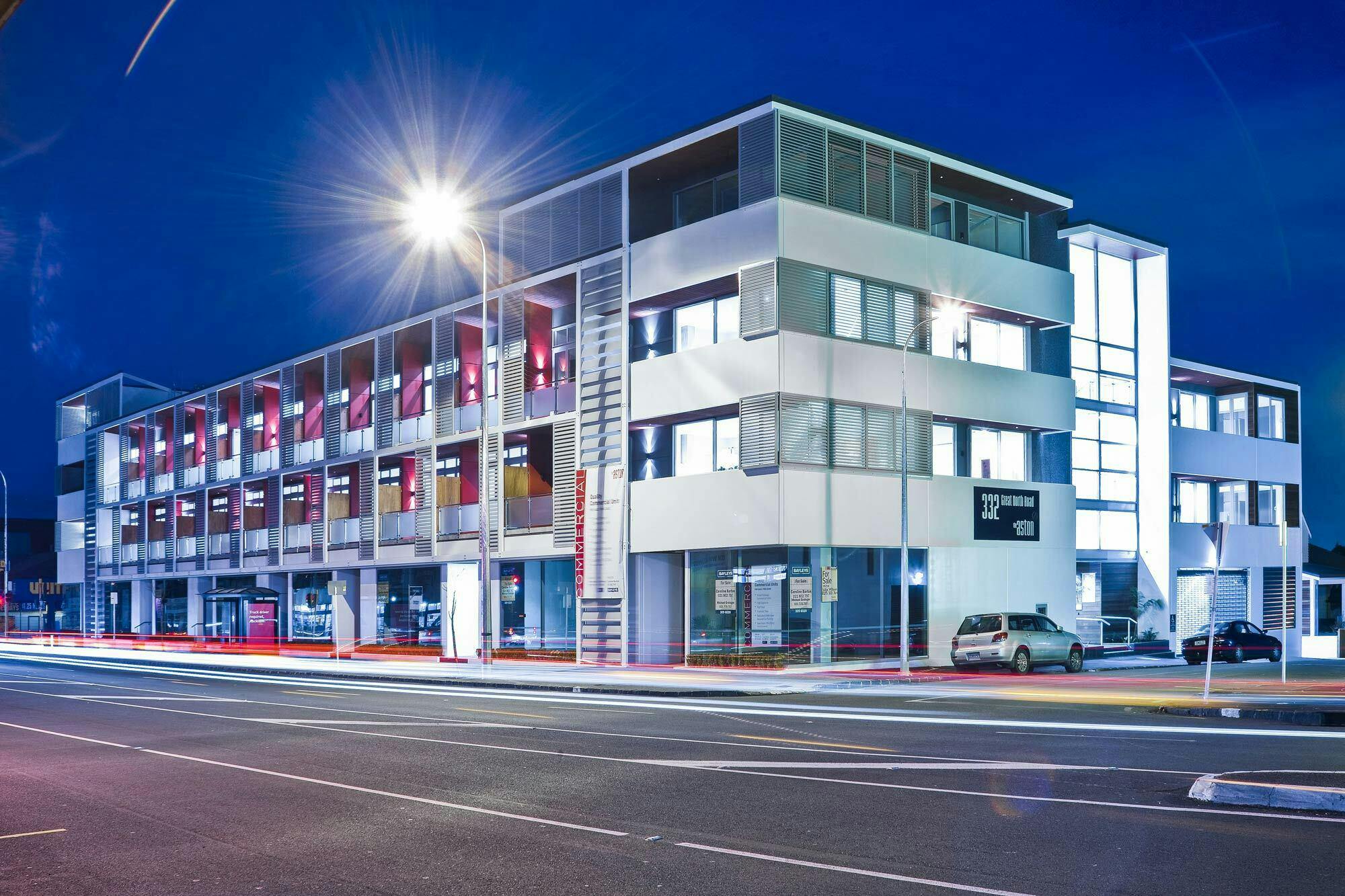 The Aston Apartments_Construkt Architects_Auckland_At Night 2.jpg