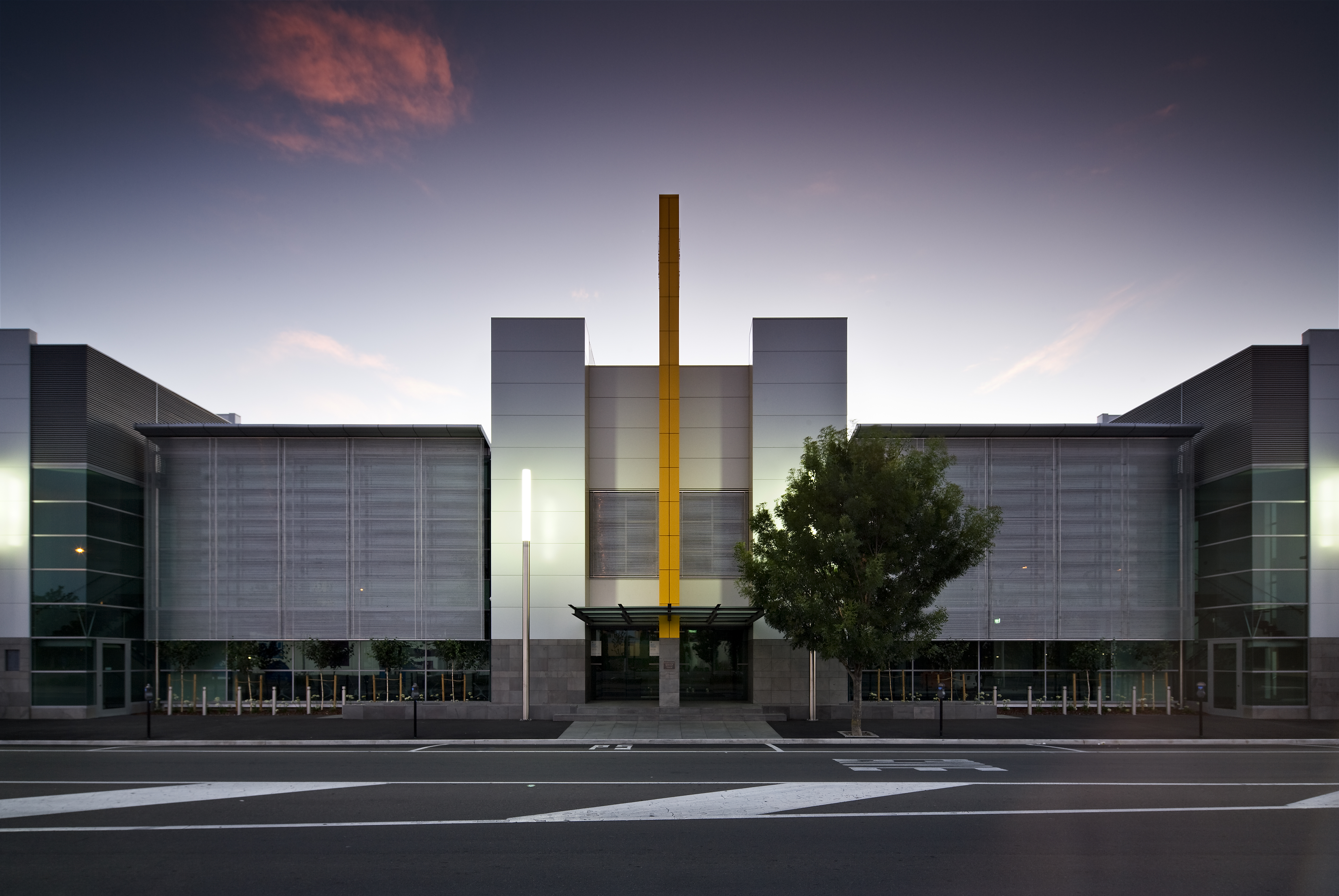 Hastings District Court main entry elevation