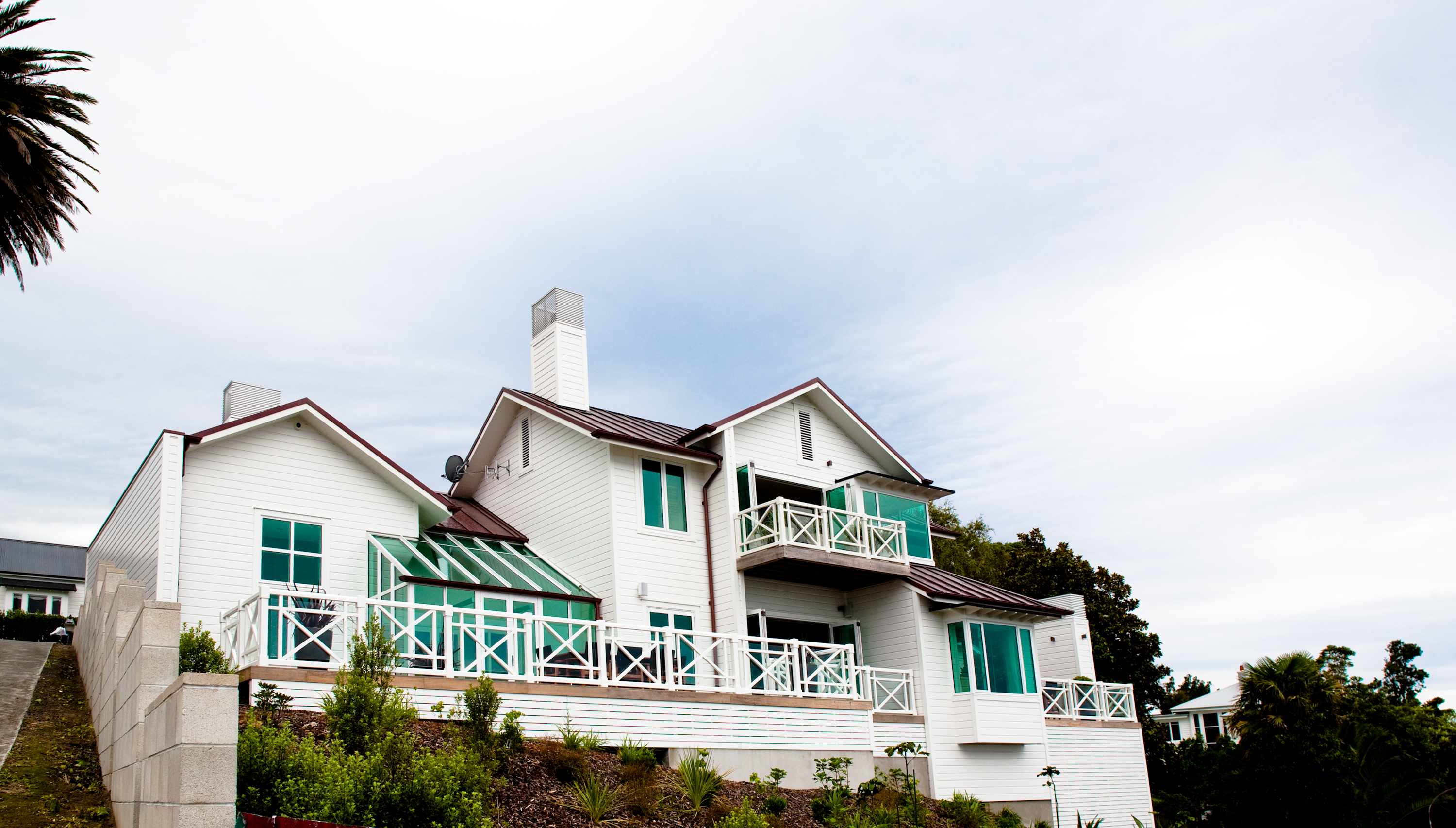 Front Elevation overlooking Marine Parade