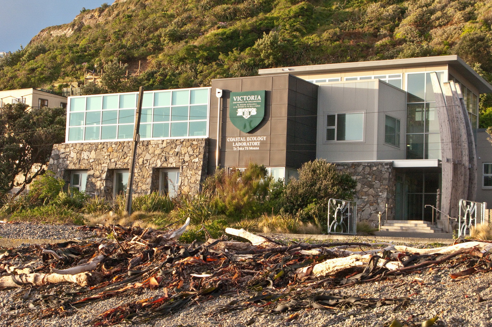VUCEL viewed from the beach 
